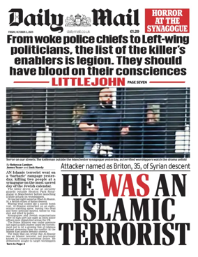 Cover of Daily Mail