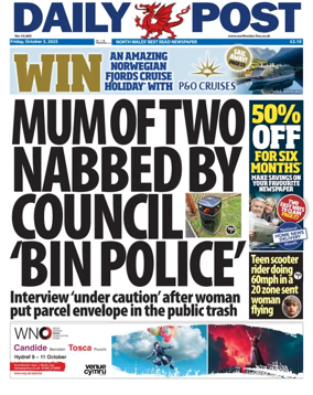 Cover of Daily Post (North Wales)