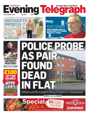 Cover of Evening Telegraph (First Edition)