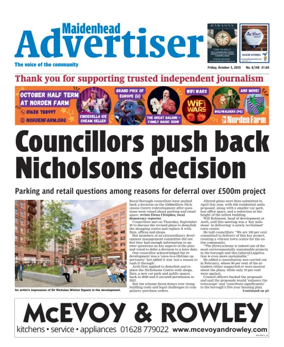 Cover of Maidenhead Advertiser