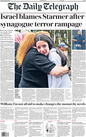 Cover of The Daily Telegraph