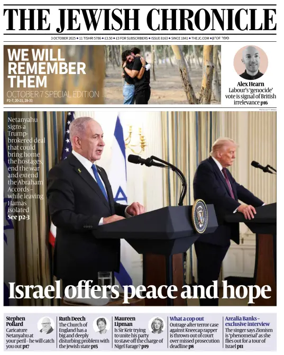 Cover of The Jewish Chronicle