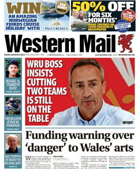 Cover of Western Mail