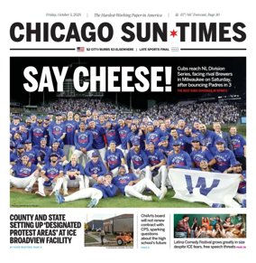 Cover of Chicago Sun-Times