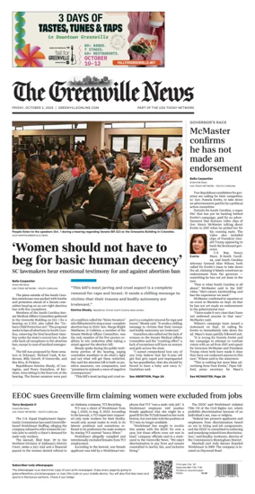 Cover of The Greenville News