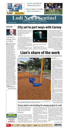 Cover of Lodi News-Sentinel