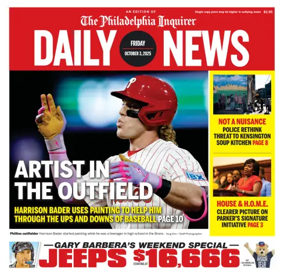 Cover of Philadelphia Daily News