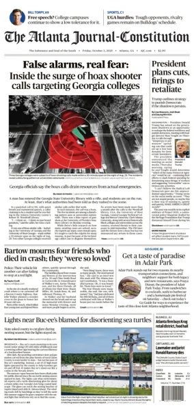 Cover of The Atlanta Journal-Constitution