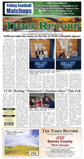 Cover of Valley City Times-Record