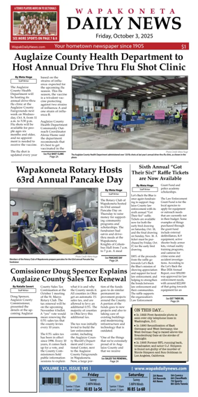 Cover of Wapakoneta Daily News