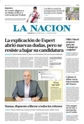 Cover of La Nacion