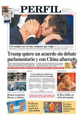 Cover of Perfil (Sabado)