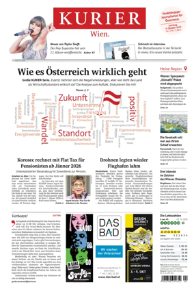 Cover of Kurier (Samstag)