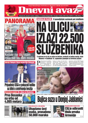 Cover of Dnevni avaz