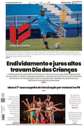 Cover of Folha de Londrina