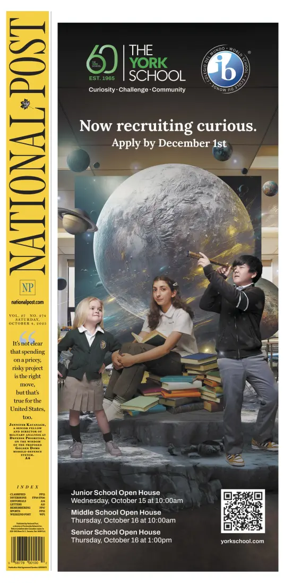 Cover of National Post - (Latest Edition)