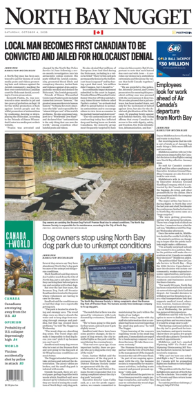 Cover of North Bay Nugget