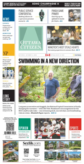 Cover of Ottawa Citizen
