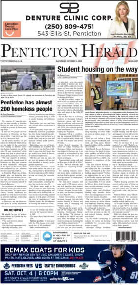 Cover of Penticton Herald