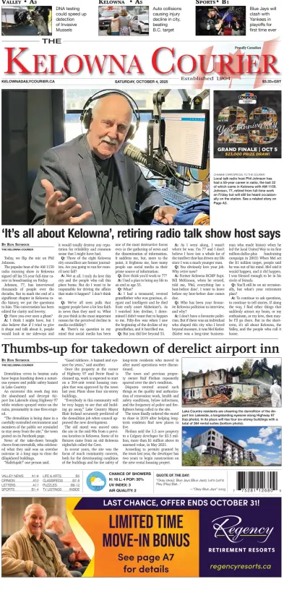 Cover of The Daily Courier