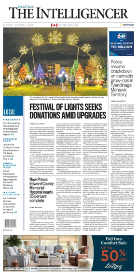 Cover of The Intelligencer (Belleville)