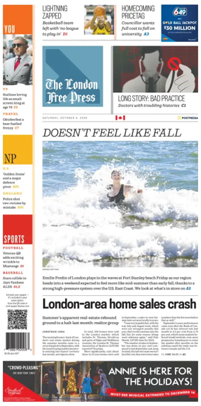 Cover of The London Free Press