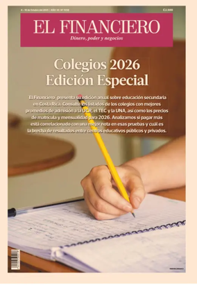 Cover of El Financiero (Costa Rica)