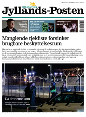 Cover of Jyllands-Posten