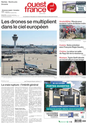 Cover of Ouest France (Nantes / Nord-Loire)