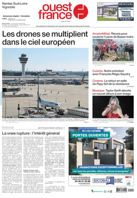 Cover of Ouest France (Nantes / Sud-Loire / Vignoble)
