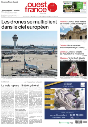 Cover of Ouest France (Rennes Nord)