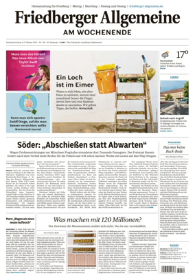 Cover of Friedberger Allgemeine