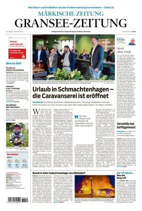Cover of Gransee-Zeitung