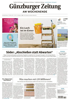Cover of Guenzburger Zeitung