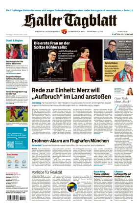 Cover of Haller Tagblatt