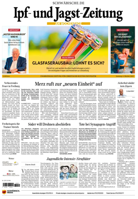 Cover of Ipf- und Jagst-Zeitung