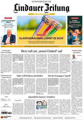 Cover of Lindauer Zeitung