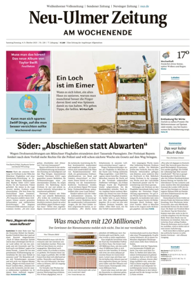 Cover of Neu-Ulmer Zeitung