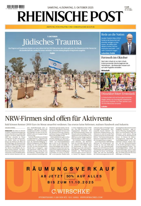 Cover of Rheinische Post – Düsseldorf Mitte/West/Ost/Nord/Süd