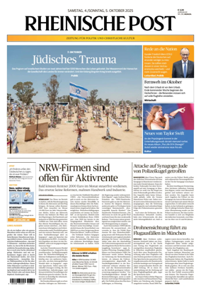 Cover of Rheinische Post Krefeld Kempen