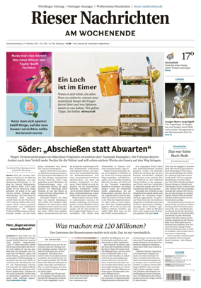 Cover of Rieser Nachrichten