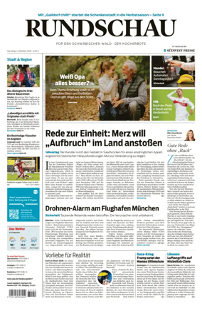 Cover of Rundschau für den Schwäbischen Wald – Der Kocherbote