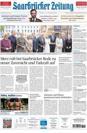 Cover of Saarbruecker Zeitung