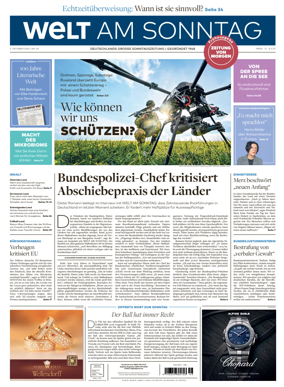 Cover of Welt am Sonntag