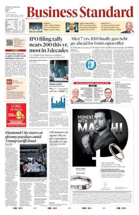 Cover of Business Standard