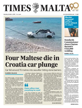 Cover of Times of Malta