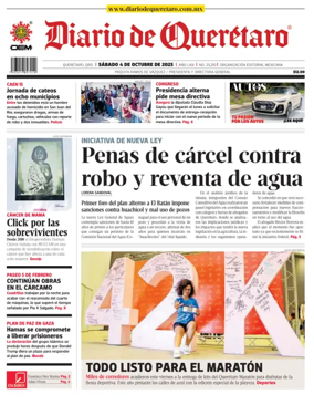 Cover of Diario de Queretaro