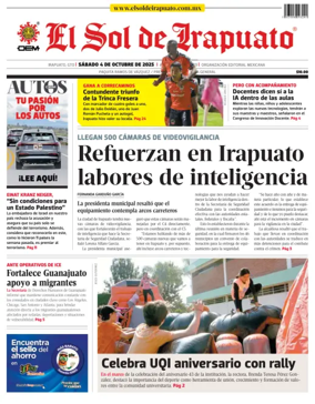 Cover of El Sol de Irapuato