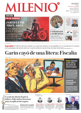 Cover of Milenio Jalisco