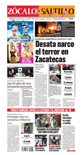 Cover of Zócalo Saltillo